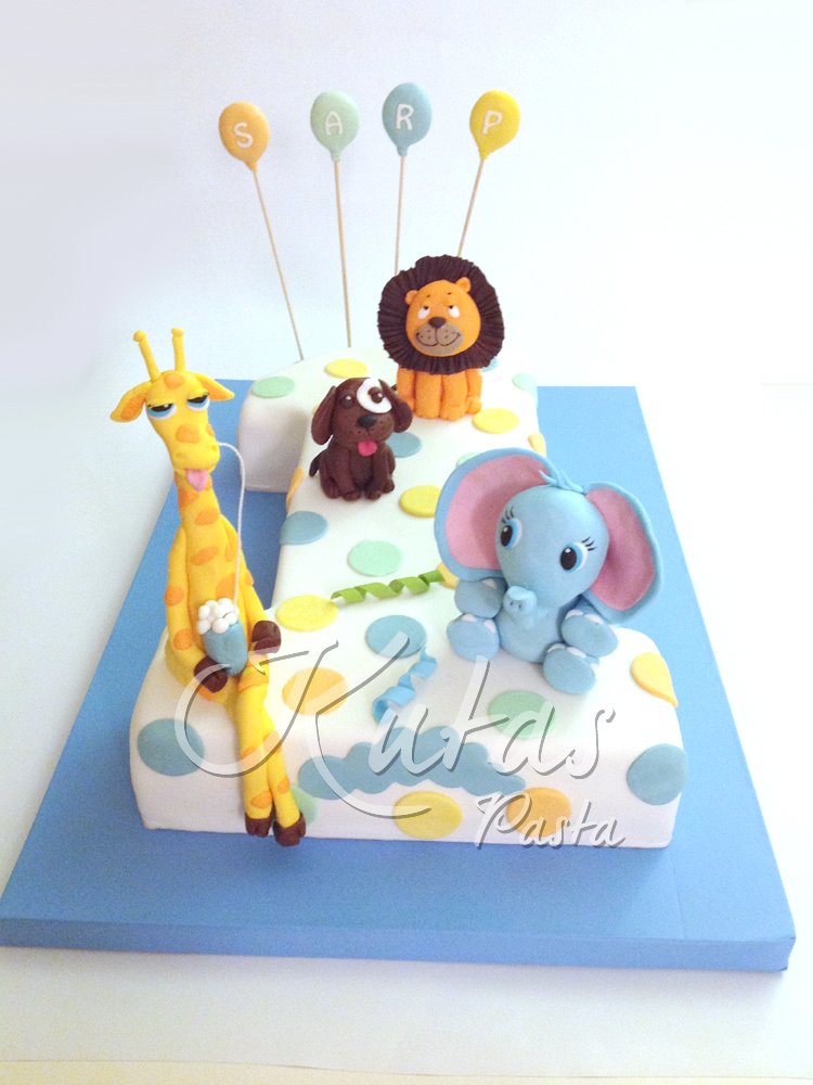 Aslan Fil Pasta 1 Yaş Kutas Pasta istanbul