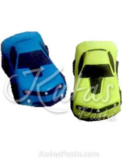 Pasta Figürü Hotwheels Araba